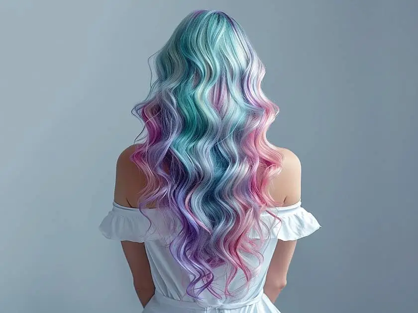 Stunning Mermaid Hair Color Ideas