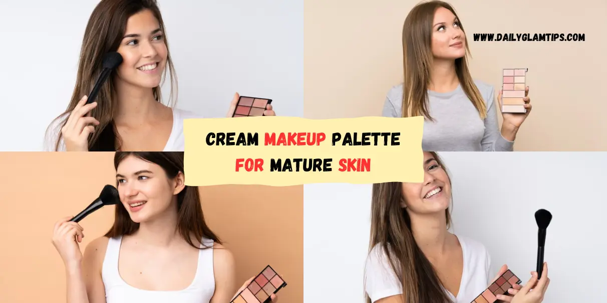 Cream Makeup Palette For Mature Skin