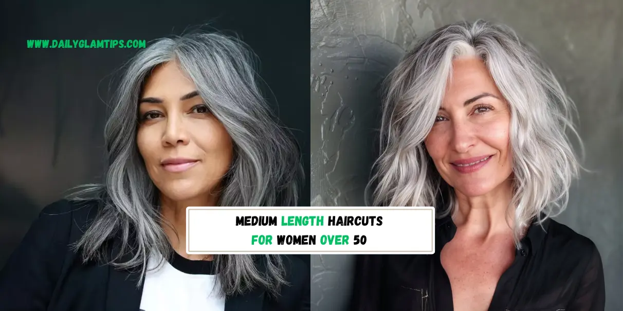 Medium Length Haircuts For Women Over 50