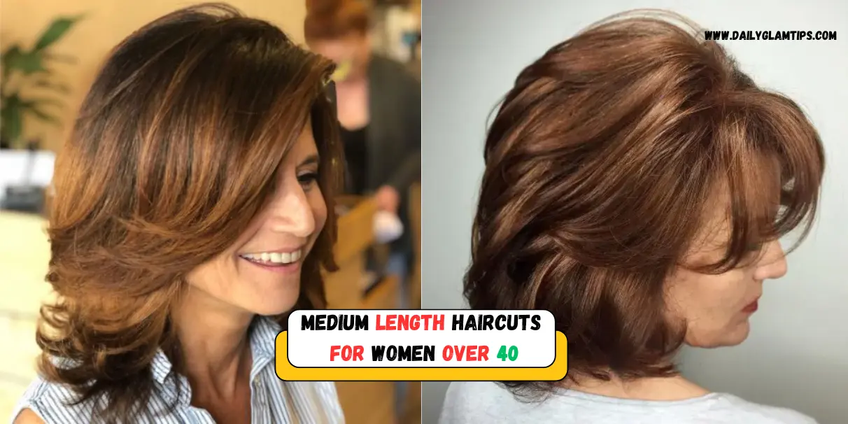 Medium Length Haircuts for Women Over 40